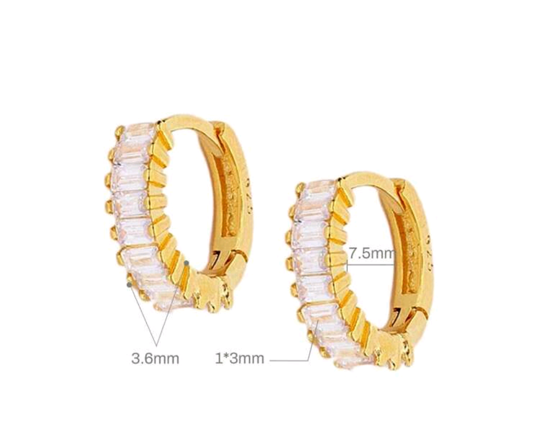 Aurora Mini Hoop Earrings